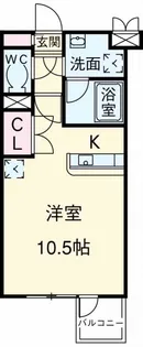 グラーレ・バイロイト【4階】の間取り