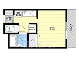 パインハウス【4階】の間取り