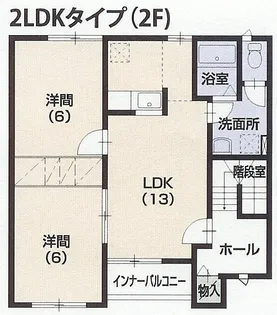 オリエントコート宮町M3【1階】の間取り