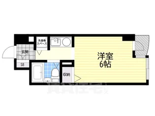 ジョイフル堺【4階】の間取り