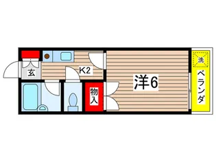 フェニックスハイツ【2階】の間取り