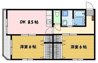 Meilleur・Y【2階】の間取り