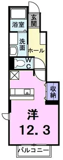 フリーデA【1階】の間取り