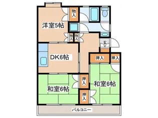 クレール茅ヶ崎【1階】の間取り