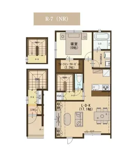 ユーソニアン 東蔵王B【3階】の間取り