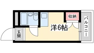 クリア東三国【4階】の間取り