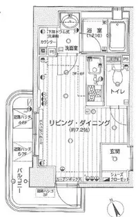 リヴェール池袋【5階】の間取り