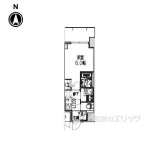 ARCOBALENOOSAKAFUSE【8階】の間取り
