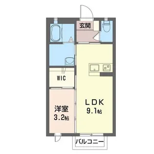 パストラルハイム【2階】の間取り