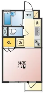 K-COURT【1階】の間取り