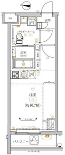 RELUXIA中野江古田【3階】の間取り