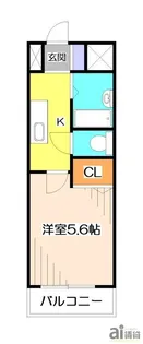 GREEN SQUARE志木【4階】の間取り