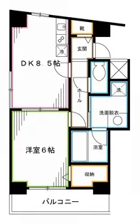 ドゥマン・ドミール【3階】の間取り