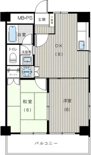 加藤マンション【3階】の間取り