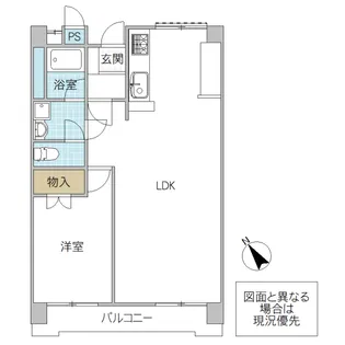 Wood Village城南【3階】の間取り