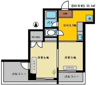 高橋乾幸ビル【3階】の間取り