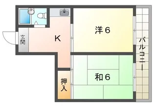 グロースハイツ忍ケ丘I【3階】の間取り