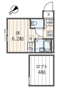 グランドヒルズ山手A【1階】の間取り