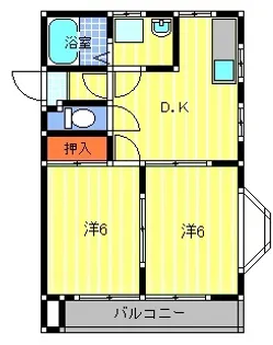 ラ・フォーレIII【2階】の間取り