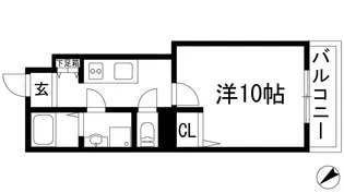 スターテラス宝塚【1階】の間取り