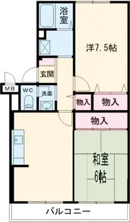 プランドール21【3階】の間取り