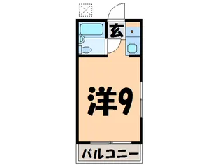 MハイツPARTI【1階】の間取り