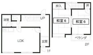 第2辻ハイツの間取り