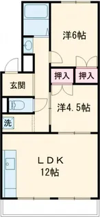 マンションアリスA【3階】の間取り