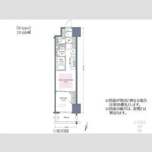 アーバネックス西本町【3階】の間取り