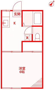 プレール戸塚【2階】の間取り