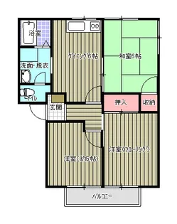 アネックスR・Sすみの A棟【1階】の間取り