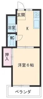 コーポみずたに【2階】の間取り