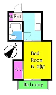 メゾン橋本【2階】の間取り