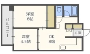 オーリン7号ビル【7階】の間取り