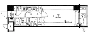 フィース水天宮前【4階】の間取り