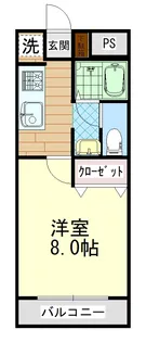 スペランザ【2階】の間取り