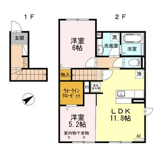 メゾン・ド・ブーケの間取り