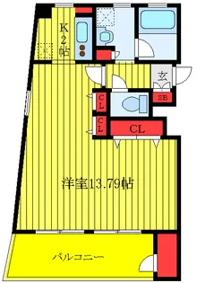 モルチール池袋本町【3階】の間取り