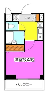 東京都小平市小川町2【マンション】の間取り