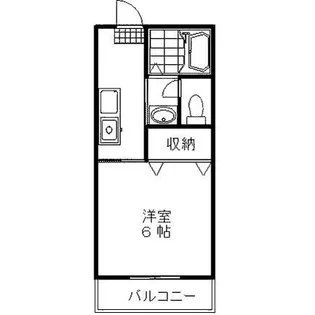 ピュアコート【1階】の間取り