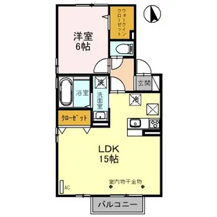 FIT’S(フィッツ)【1階】の間取り