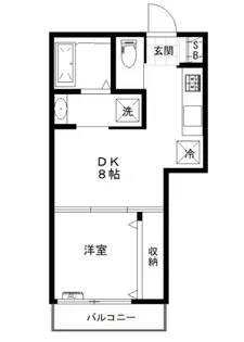 アーバン初台【2階】の間取り