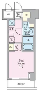 リビオメゾン戸越銀座【2階】の間取り