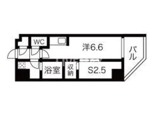 シーズンフラッツ蔵前清澄通り【11階】の間取り