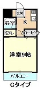 グランドヴィラ松永【2階】の間取り