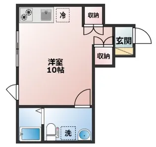 東京都練馬区田柄3【アパート】の間取り