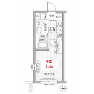 ローレル戸越【2階】の間取り