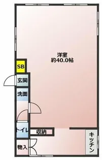 山根ビル【2階】の間取り