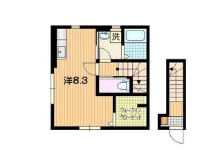 パルテール【2階】の間取り