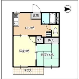 フォーブルオクダイラ【1階】の間取り